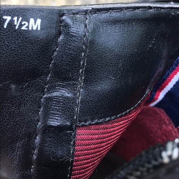 Tommy Hilfiger Black Ankle Boots Sz 7.5 - Picture 5 of 7